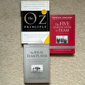 The Oz Principle Team Building Books